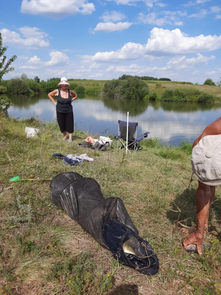 Рыбалка на пруду Метовском
