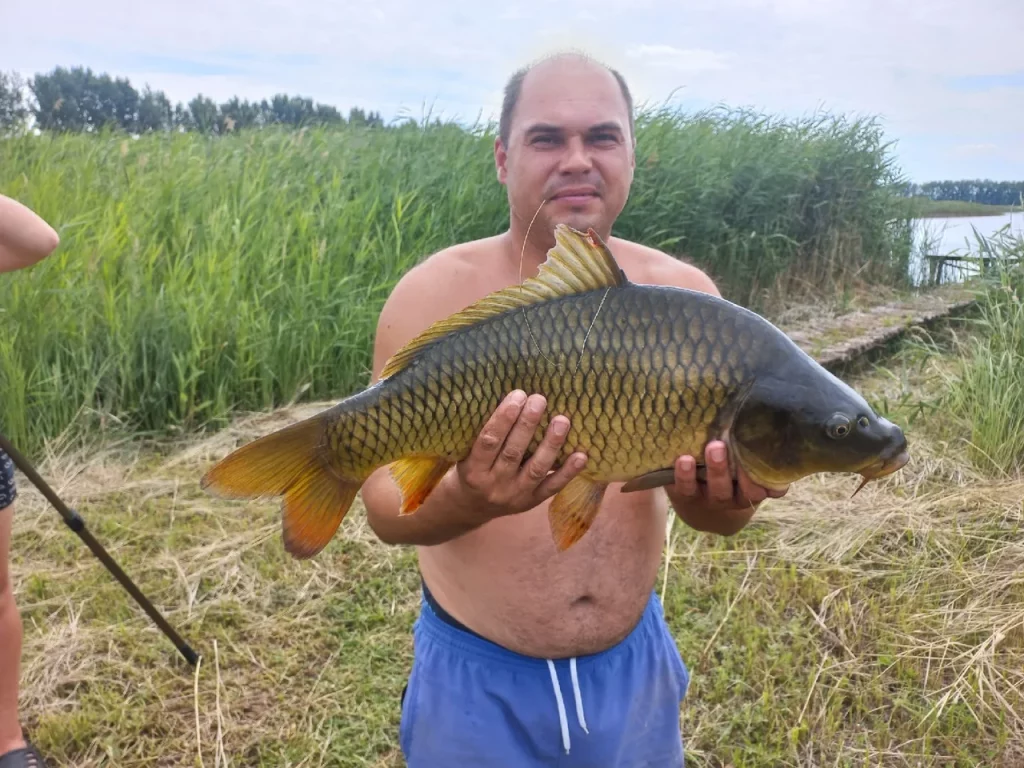 Отличная рыбалка в селе Тарасовка